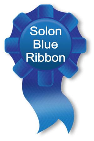 Solon Blue Ribbon Logo