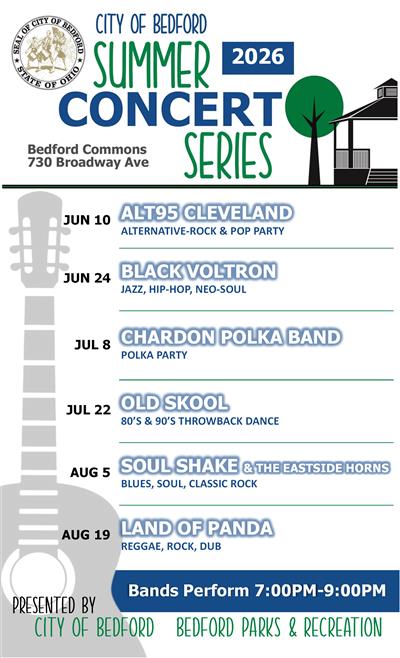 concert calendar for 2026